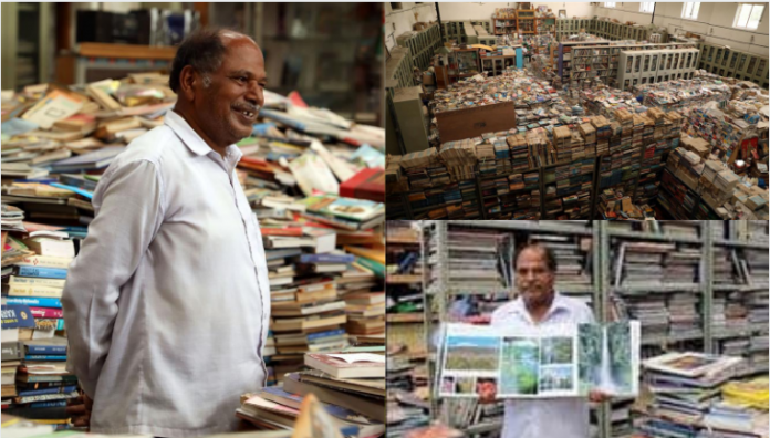 A man has amassed one of the world's biggest libraries