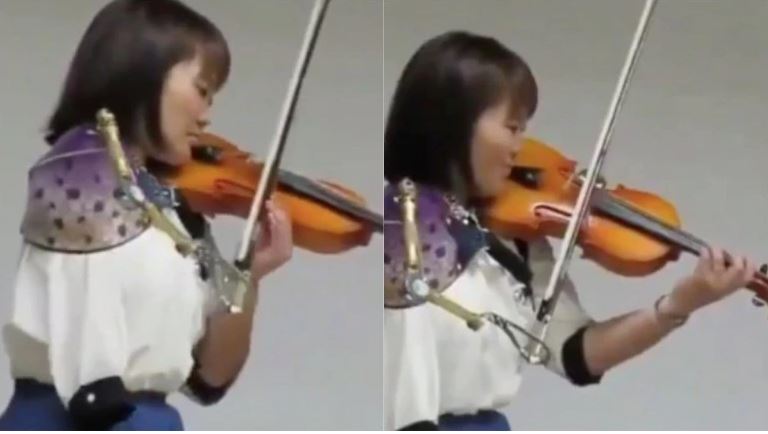 Manami Ito is winning the Internet with her violin skills
