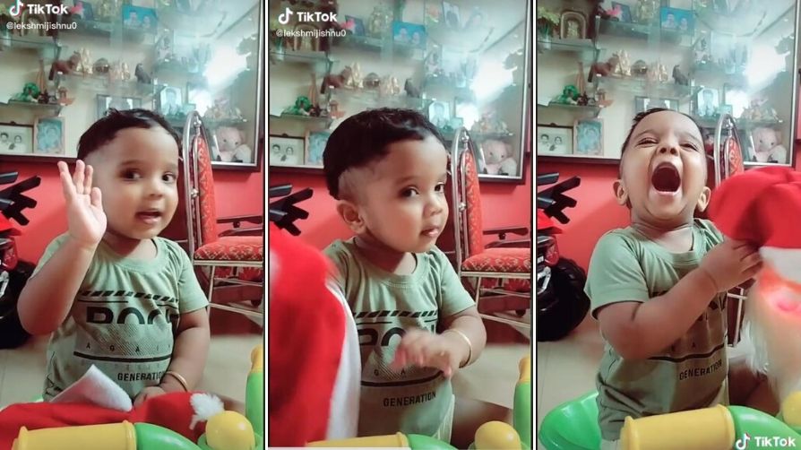 Little cute Girinandan Imitating Nanchama Tiktok viral