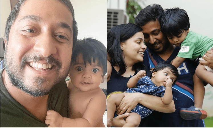 Vineeths Sreenivasan shares selfie with his daughter