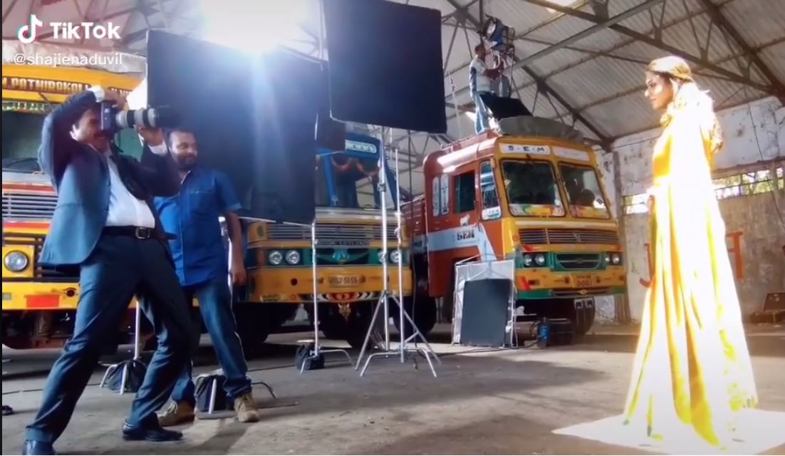 Mammootty Nayanthara rar video from Bhaskar the rascal film location