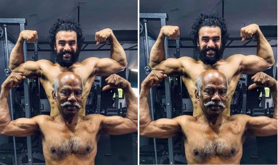 Tovino Thomas with his father viral photo