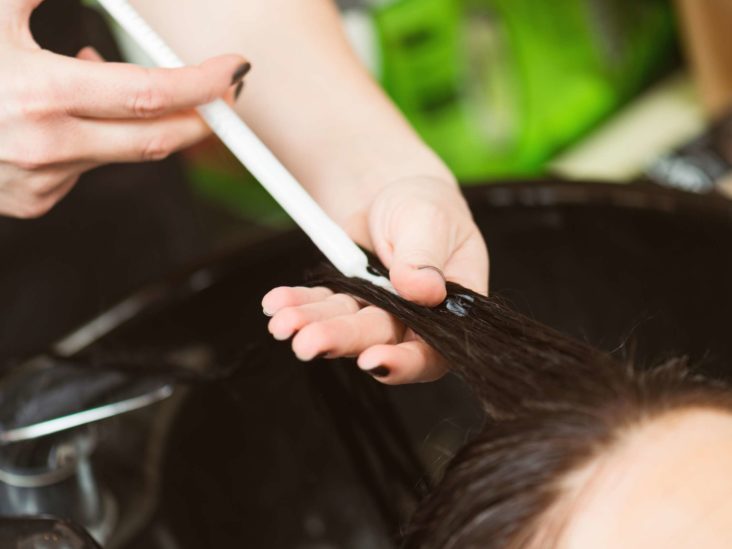 Hair treatment with rice soup