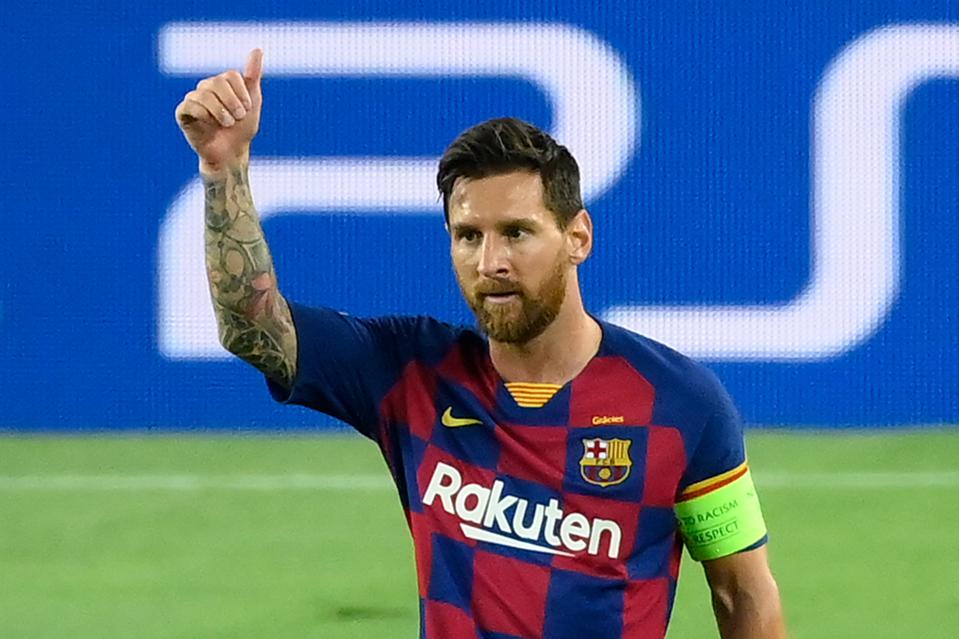 Lionel Messi tops Forbes' 2020 football rich list