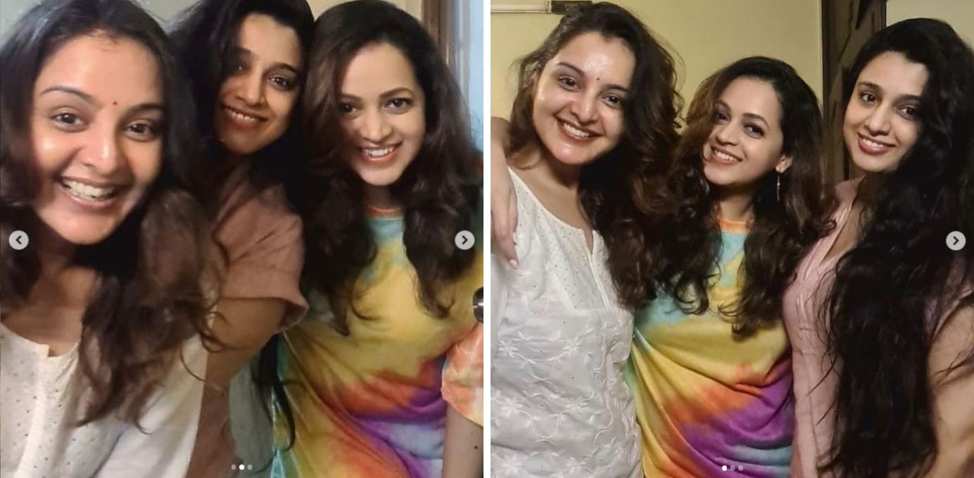 Actress Bhavana Instagram Photos With Manju Warrier Samyuktha Varma