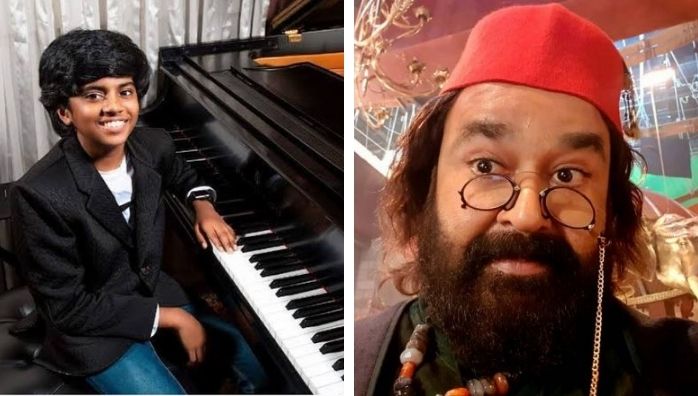 Mohanlal Birthday Wishes for Barroz Music Director Lydian