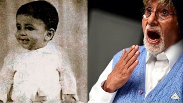 Childhood Photo Of Amitabh Bachchan
