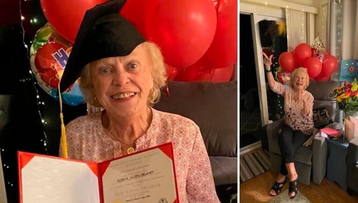 93 year old Virginia woman gets diploma as her birthday gift