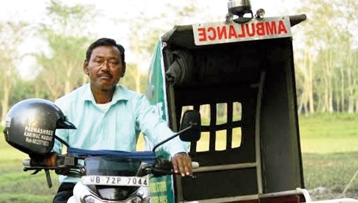 bike ambulance dada Karimul Haque