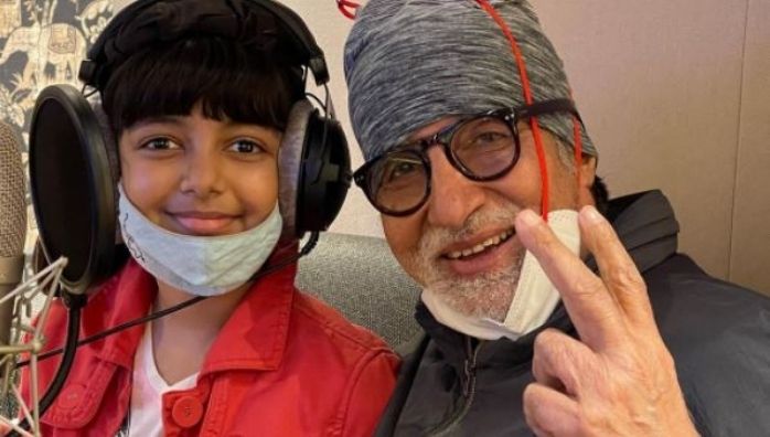 Amitabh Bachchan Shares Photo With Aaradhya Bachchan