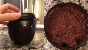Woman Surprised Husband With Mother's Food Cooked 10 Years Ago Before Her Death
