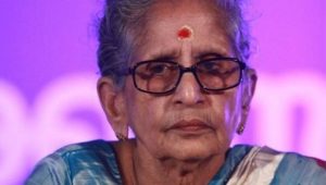 Dr. M Leelavathy won ONV literature award