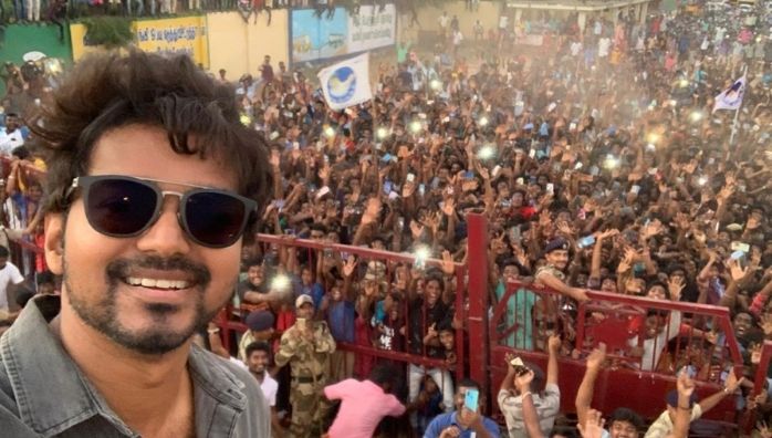 Vijay Master Selfie