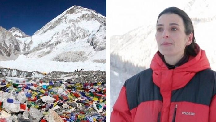 Alpinist And Her Team Clean Up 8.5 Tons Of Waste On Mount Everest