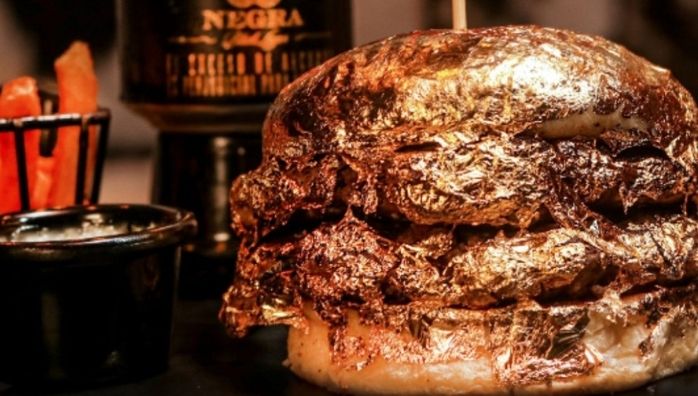 Columbian Restaurant Makes 24-Karat Gold Burger