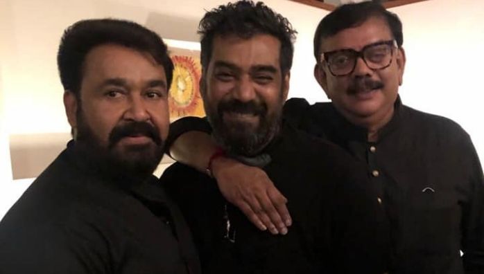 One art two legends Biju Menon shares a photo