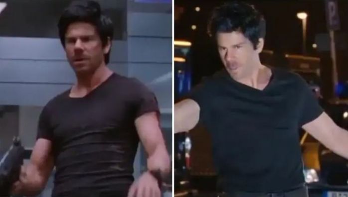 David Warner as Shah Rukh Khan from Don 2