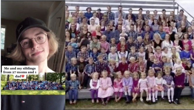 This teen has a family of 150 siblings and 27 moms