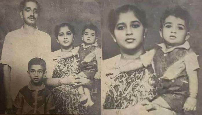Mohanlal Childhood Image with Family