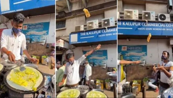 Mumbai Man's 'Flying Dosa'