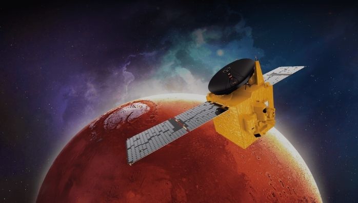 Emirates Mars Mission Hope Probe spacecraft