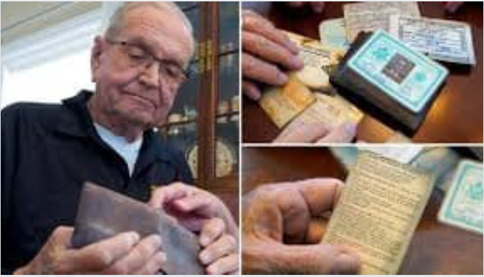 Man gets back wallet he lost in 53 years ago