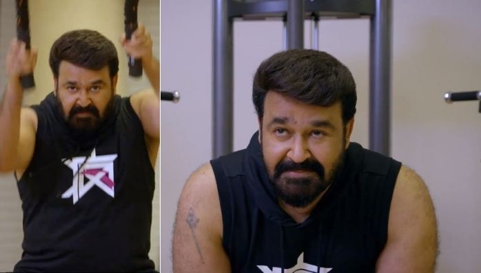 Mohanlal shares his workout video