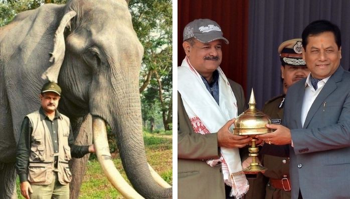 Elephant doctor Kushal Konwar Sarma