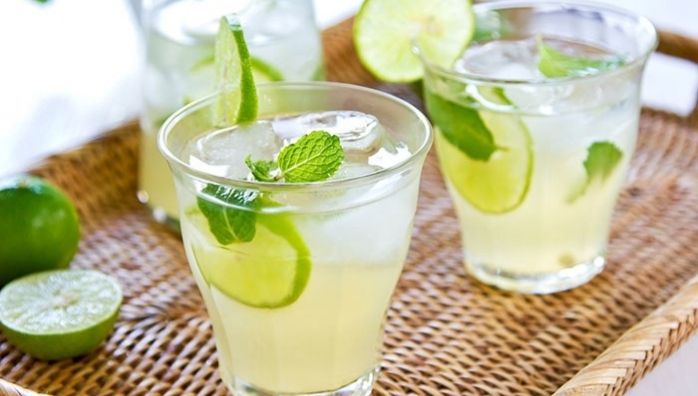 Salted lime juice for summer season