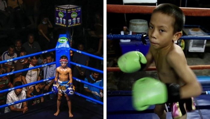 Story of Nine year old Tata Thai fighter