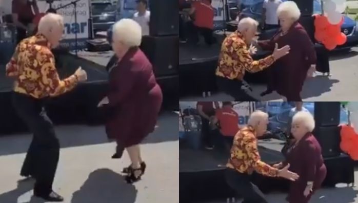 elderly couple dance video goes viral
