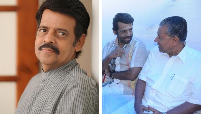 Balachandra Menon about Pinarayi Vijayan Facebook Post