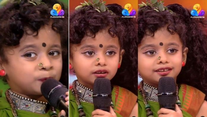 Miya Mangeshkar in Flowers Top Singer viral performance