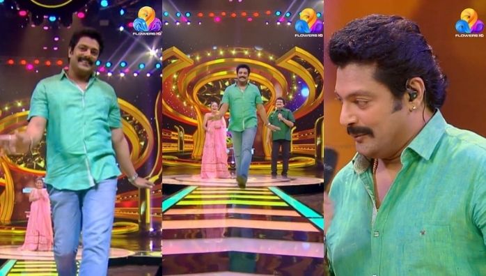 Madhu Balakrishnan viral walking style in Top Singer