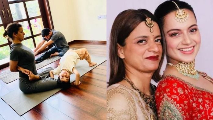 Kangana Ranaut Shares Sister Rangoli Chandel's 'inspiring Yoga Story' After Acid Attack