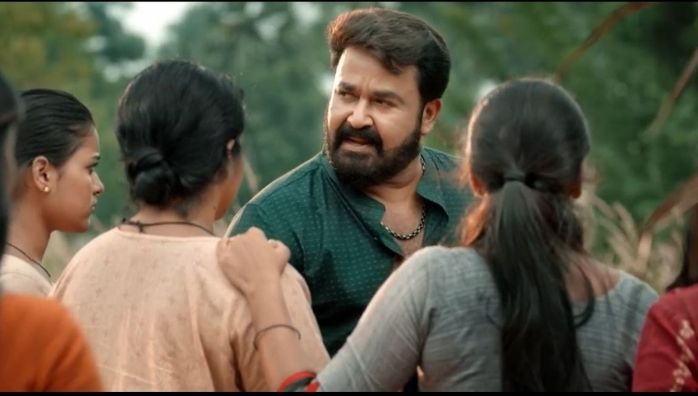 Say No to Dowry campaign by Mohanlal Aaraattu movie scene