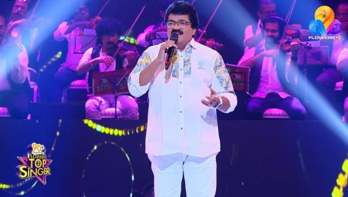 MG Sreekumar singing Ormakale song in Flowers Top Singer