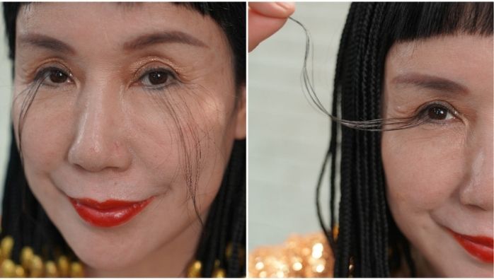 Woman with the world’s longest eyelash breaks own record