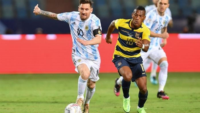 Argentina vs Ecuador Copa America 2021 quarterfinal highlights