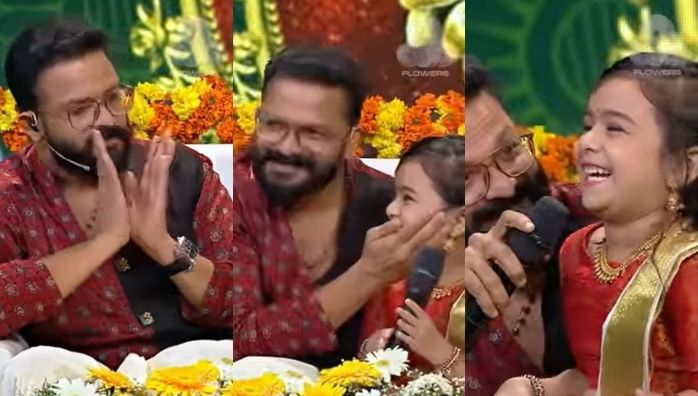 Jayasurya and Vridhi Vishal in Flowers Star Magic funny moments