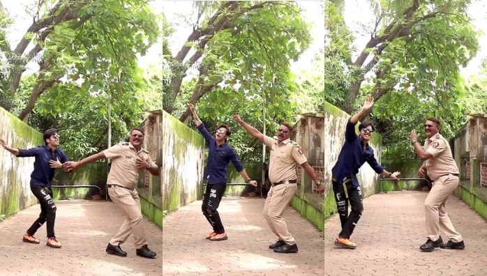 Police Officer Amol Yashwant Kamble's Viral Dance Performance