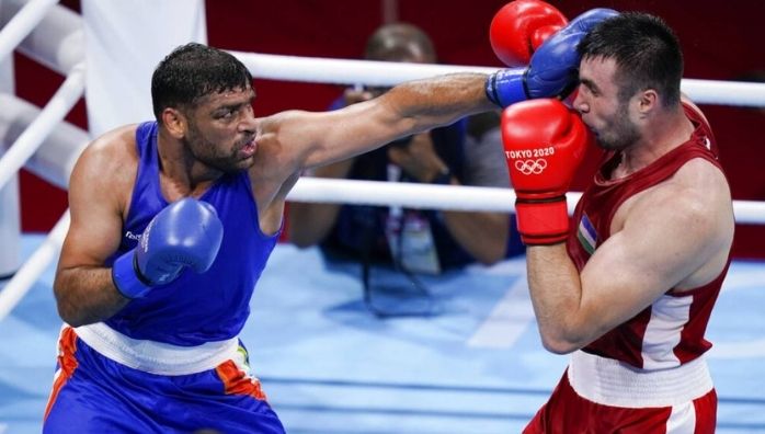 Satish Kumar fought with 13 stitches on his face in Tokyo Olympics