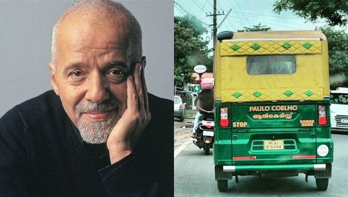 Paulo Coelho shares kerala s auto rikshaws photos