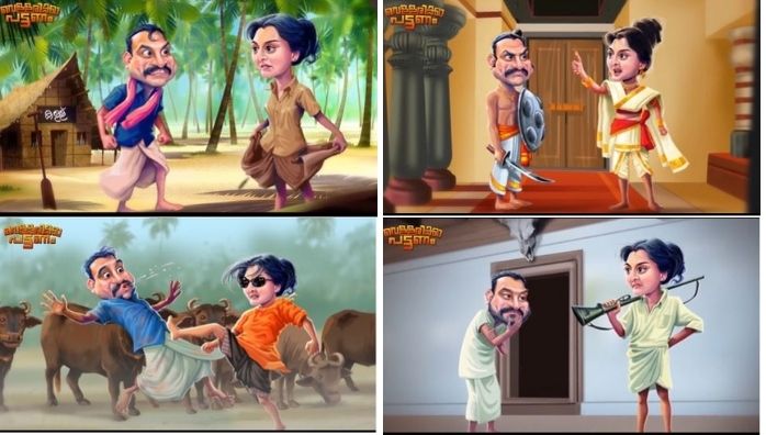 Vellarikkappattanam movie teams recreates Mammootty's characters