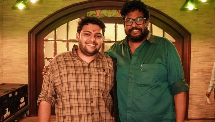Shaji kailas's son Jagan in Alone movie as assistant director