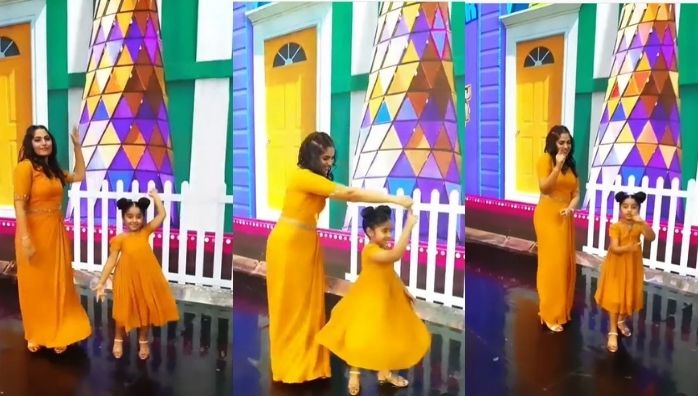 Muktha and Kanmani dance performance viral in Social Media