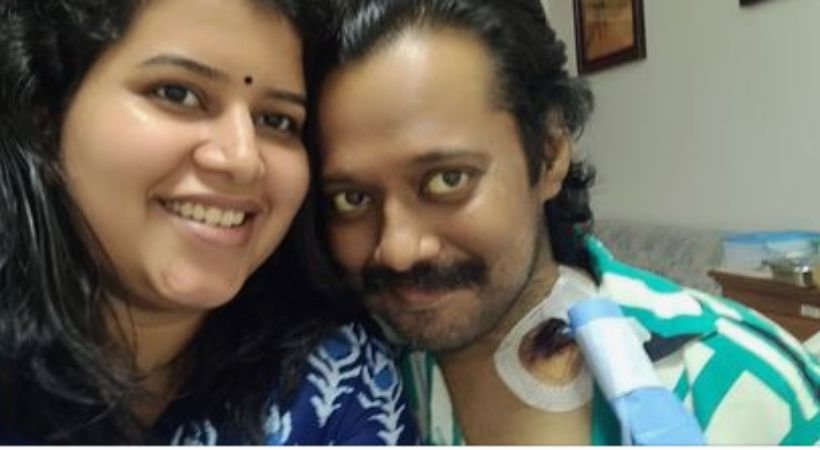 Bala along with wife elizabeth posts wishes from hospital