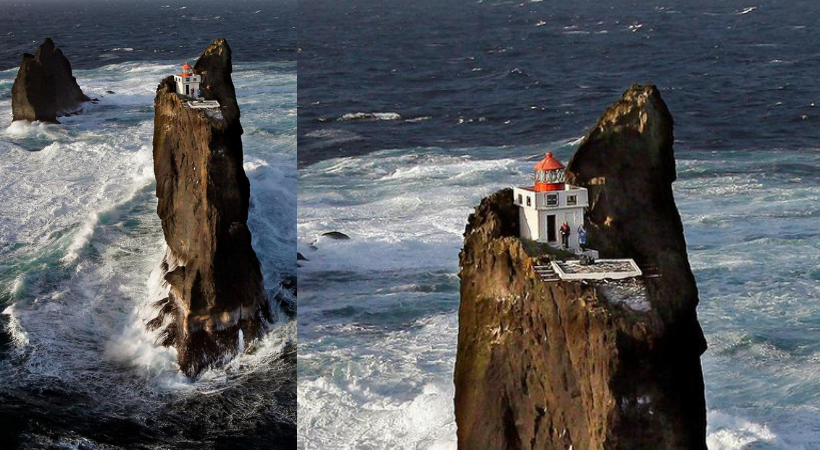 Dangerous Thridrangaviti Lighthouse Iceland