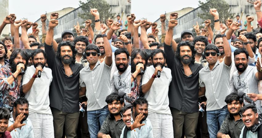 Peddi Song Shoot Update from Sets