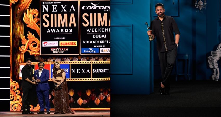 Sharif Mohammed wins SIIMA Award for Best New Producer